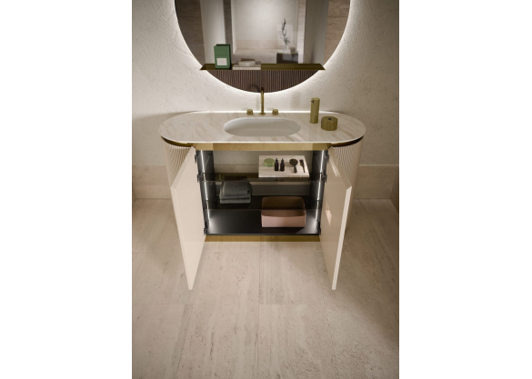 Коллекция мебели для ванных комнат Nàos от Oasis group