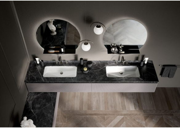 Коллекция мебели для ванных комнат Nàos от Oasis group