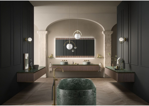 Коллекция мебели для ванных комнат Nàos от Oasis group