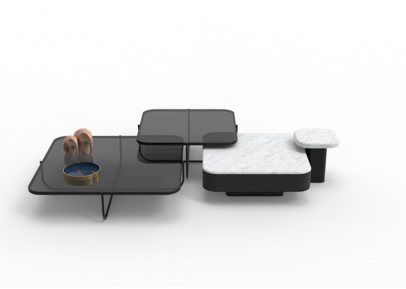 Столики 9150 Quadri Tondo от Vibieffe
